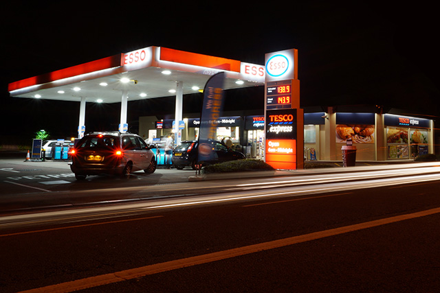 ceny paliwa w UK