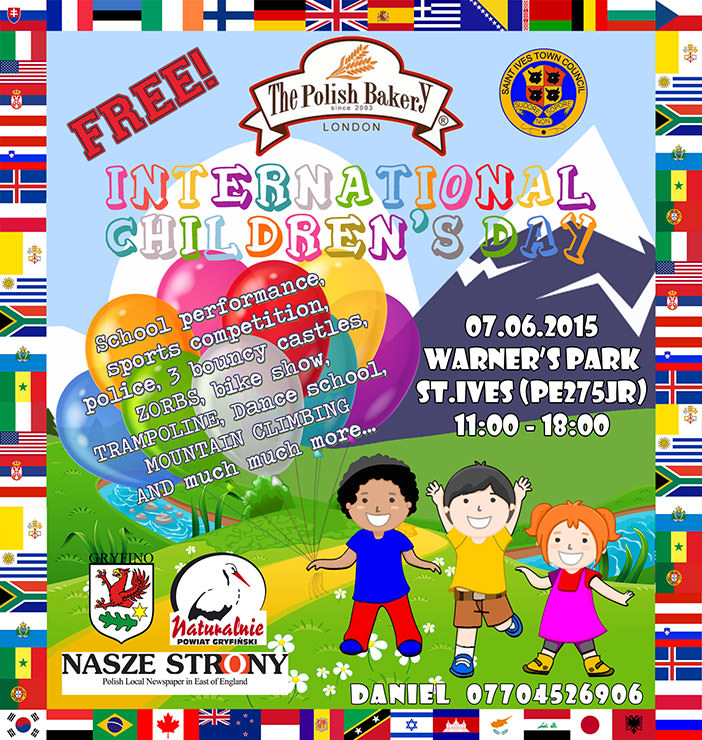 Międzynarodowy Dzień Dziecka 2015 w St.Ives