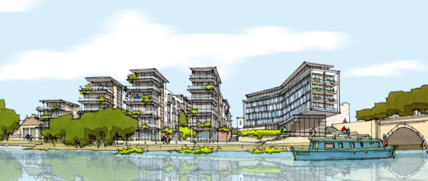 Fletton Quays plan budowy nowego osiedla w Peterborough